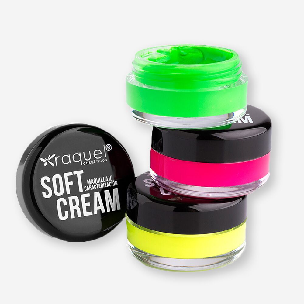 Maquillaje artistico soft cream neón - Imagen 1