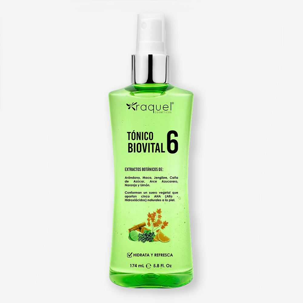 Tónico biovital 6 con aha (alfahidroxiácidos) - Imagen 1